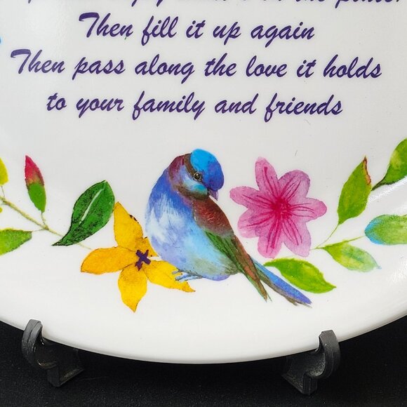 "The Giving Plate Malemac Plastic Plate" Decorative Platw to Give as Gift with F - Picture 2 of 10